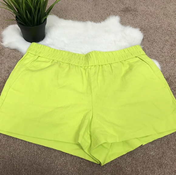 J. Crew Pants - J. Crew Short Woman Neon Green Sz: 6